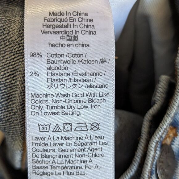 Madewell SLIM Selvedge Jeans Welton Light Wash Sz 33 30 NWT NG300 - Picture 11 of 16